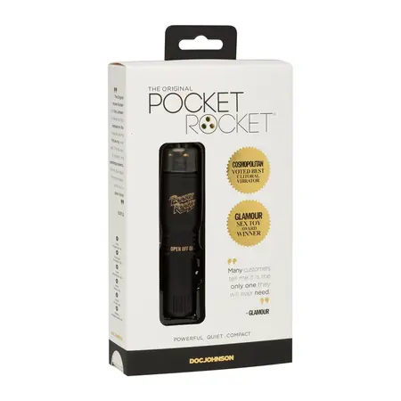 Doc Johnson The Original Mini Vibrator Black 10 cm Limited Edition