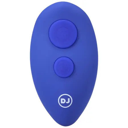 Doc Johnson A-Play Expander silikonski bubnjić sa daljinskim upravljačem crni srednji