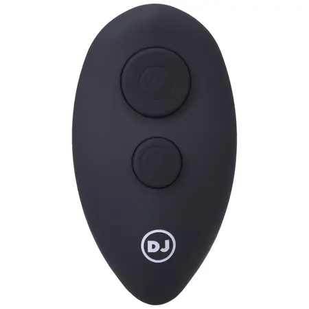 Doc Johnson A-Play Expander Silikonski Čep sa Daljinskim Upravljanjem Crni
