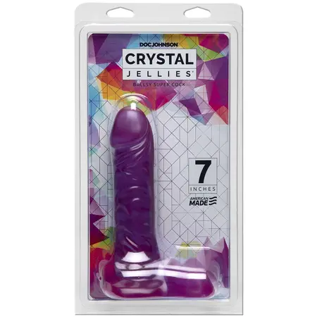 Doc Johnson Crystal Jellies Ballsy Super Model 18 cm Providni