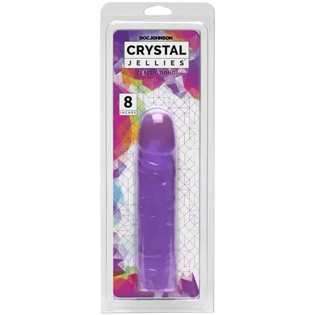 Doc Johnson Crystal Jellies 8” Providni intimni model - Fleksibilni 20 cm