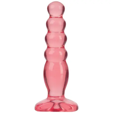 Doc Johnson Crystal Jellies Anal Plug 12 cm - Flexible Graduated Design
