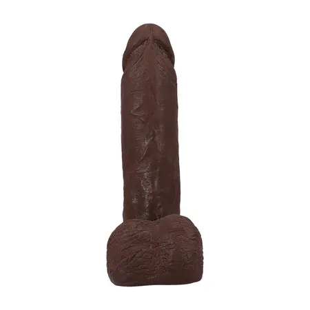 Doc Johnson ULTRASKYN 20cm Intimate Model with Suction Cup Chocolate