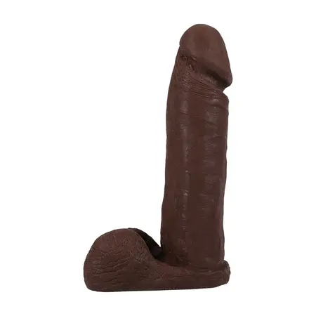 Doc Johnson ULTRASKYN 20cm Intimate Model with Suction Cup Chocolate