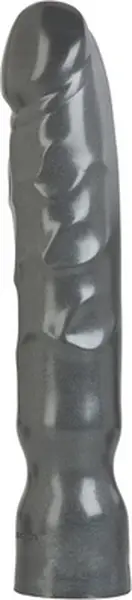 Doc Johnson Big Boy 12'' PVC Model, Gun Metal Grey, Anatomical Design