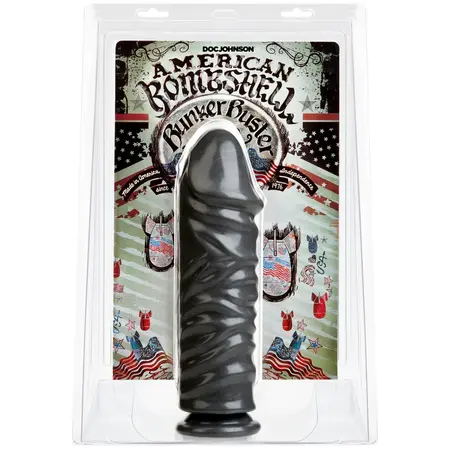 Doc Johnson American Bombshell Bunker Buster Large Intimate Device 27cm Grey