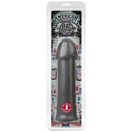 Doc Johnson American Bombshell B-10 Torpedo Large Anal Plug 26cm Black