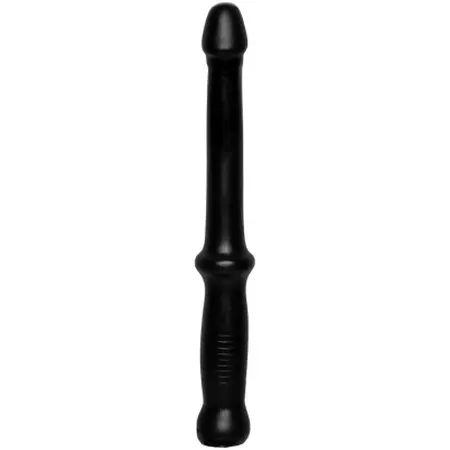 Doc Johnson Anal Probe Push Fleksibilna PVC šipka Crna 18 cm