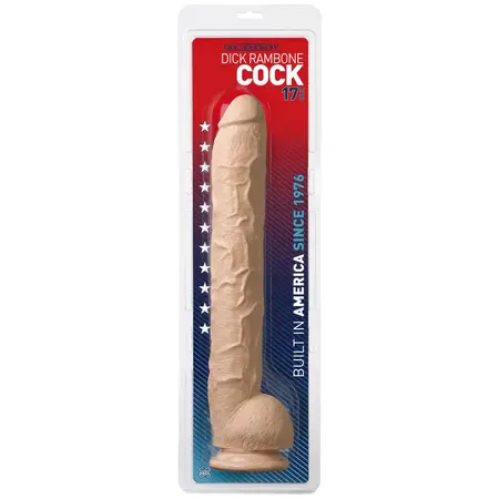 Doc Johnson Rambone XL Intimna mašina Crna 38 cm Usisna baza