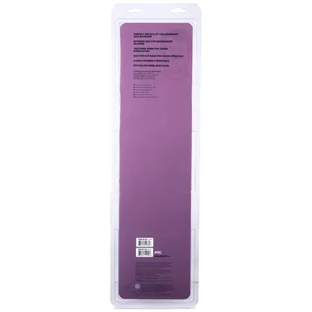Doc Johnson Rambone XL Intimna mašina Crna 38 cm Usisna baza