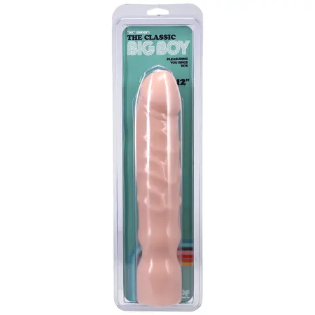Doc Johnson Big Boy 12 Inč Intimni Model, Anatomski PVC, 30 cm, Crna