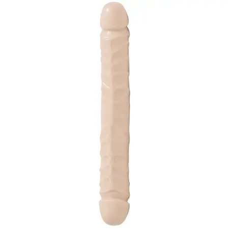 Doc Johnson Jr. Veined Double Ended Flexible Model 30 cm Black/White