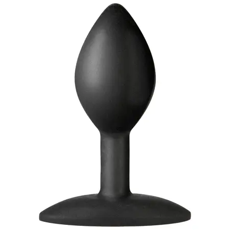 Doc Johnson The Minis Spade Small Silicone Plug Black 3