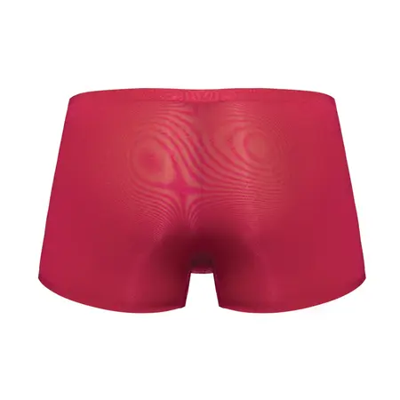 Male Power Seamless Sleek Mini Short L Red Wine - Low-Rise Comfort Fit