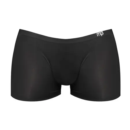 Male Power Seamless Sleek Mini Short XL Black - Low Rise Comfort Fit