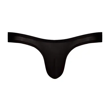 Male Power Euro Male Mesh Ultra Low-Rise Bikini XL Black