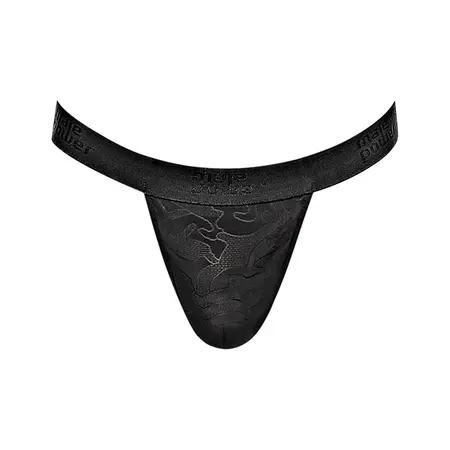 Male Power Micro G-String V S/M Crna - Minimalistički Dizajn Pojasa