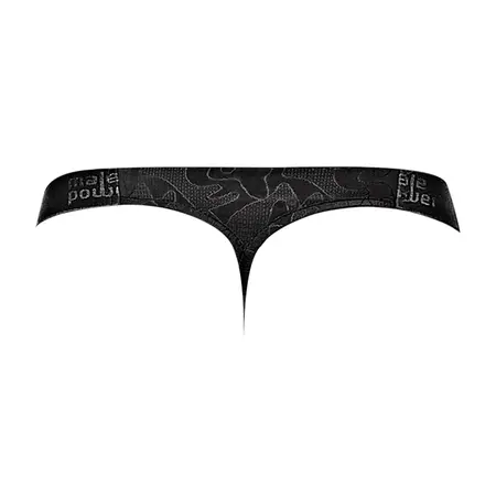 Male Power Micro G-String V S/M Crna - Minimalistički Dizajn Pojasa
