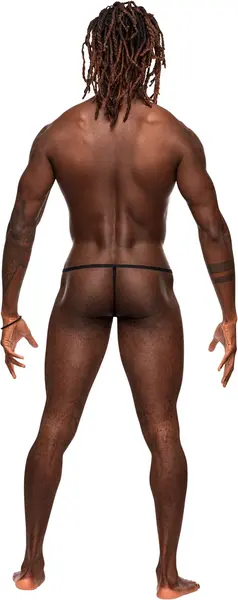 Male Power Mesmerizing Adjustable Posing Strap Mauve One Size
