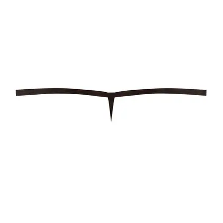 Male Power Satin Spandex Comfort Strap Black One Size