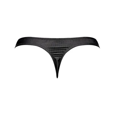 Male Power Barely There Collection Bong Thong S/M Black Comfort Fit