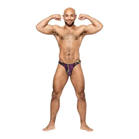 Male Power Bong Thong S/M Pride - Colorful Low Waist Intimate Wear