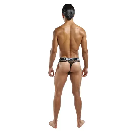 Male Power Lo Rise Thong S/M Crna - Niski Pojas Udoban Kroj