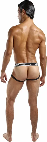 Male Power Jock Ring L/XL Crna - Comfort Elastic System