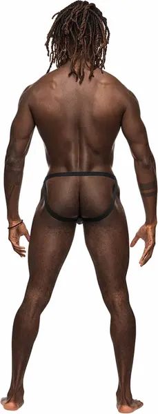 Male Power Magnificence Jock L/XL Black - Supportive Design, Modern Cut