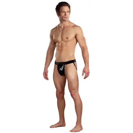 Male Power Liquid Onyx Jock S/M Black - Comfort Fit Sportswear