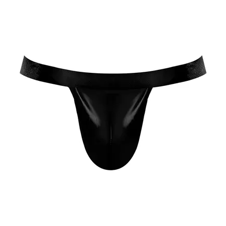 Male Power Liquid Onyx Jock S/M Black - Comfort Fit Sportswear