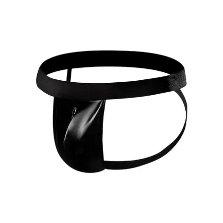 Male Power Liquid Onyx Jock S/M Black - Comfort Fit Sportswear