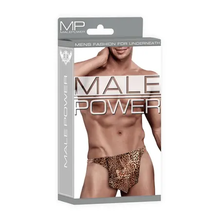 Male Power Tarzan Loincloth Thong - One Size, Animal Collection