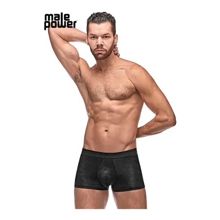 Male Power Impressions Mini Short XL Crni - Udoban Kroj Mikrofiber