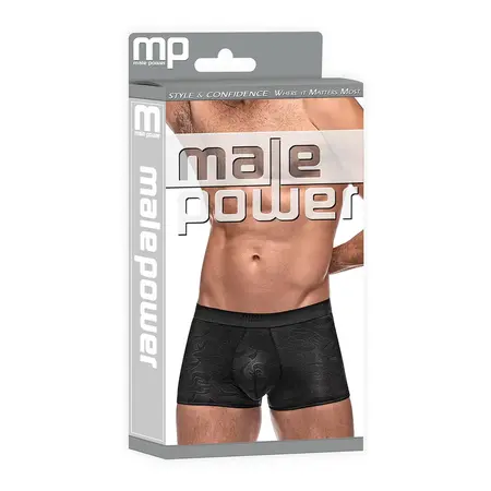 Male Power Impressions Mini Short M Black - Comfort Waistband Design