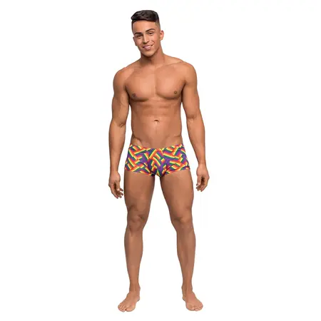 Male Power Mini Short M Pride Comfort Fit Low Rise Briefs