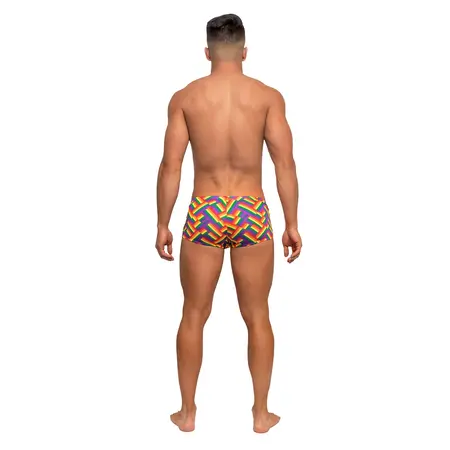 Male Power Mini Short M Pride Comfort Fit Low Rise Briefs