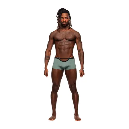 Male Power Magnificence Mini Short XL Žad - Pojas sa Izrezom