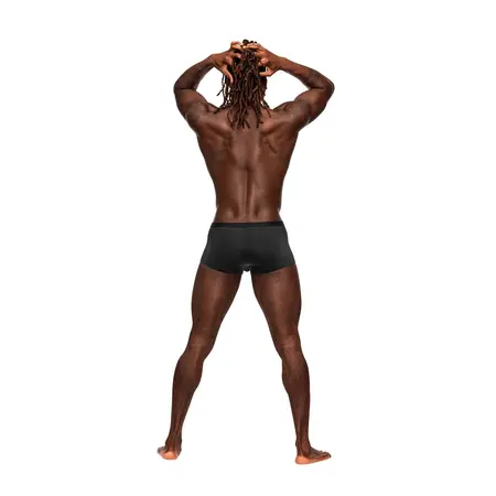 Male Power Magnificence Mini Shorts M Crni - Dekorativni Detalj na Pojasu