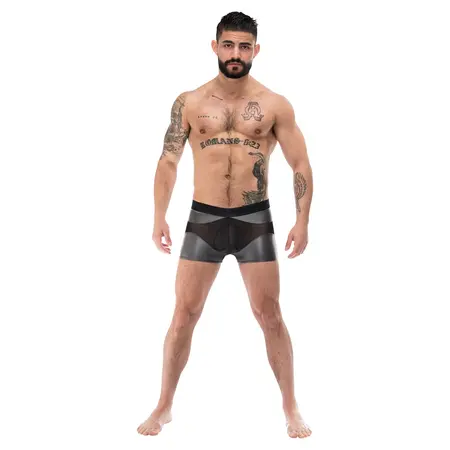 Male Power Iron Clad Mrežaste Šortsice XL Siva - Prozračan Udoban Kroj