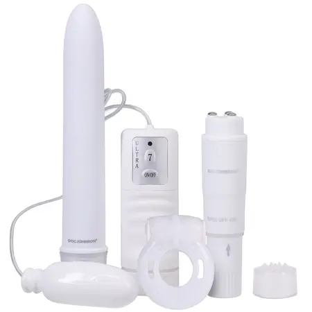 Doc Johnson Black Magic Intimate Set - 4-Piece Multi-Function Kit