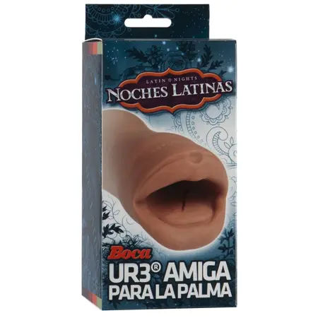 Doc Johnson Amiga Para La Palma ULTRASKYN Mouth Compact Intimate Device
