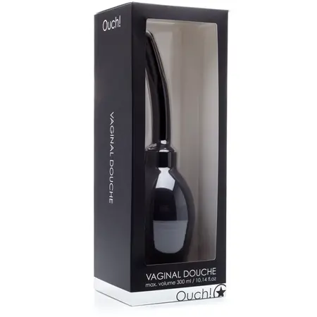 EasyToys Intimate Hygiene Douche Black Ergonomic Design 225ml