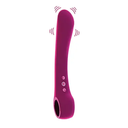 Vive Ombra Fleksibilan Vibrator Roze - Savitljiv, Ergonomski, Vodootporan