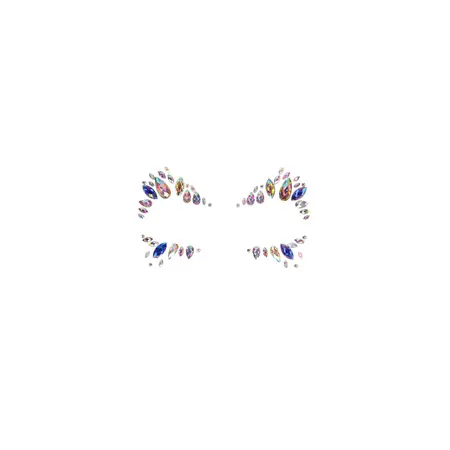 Dazzling Eye Sparkle Bling Sticker - Self-Adhesive Face Crystals