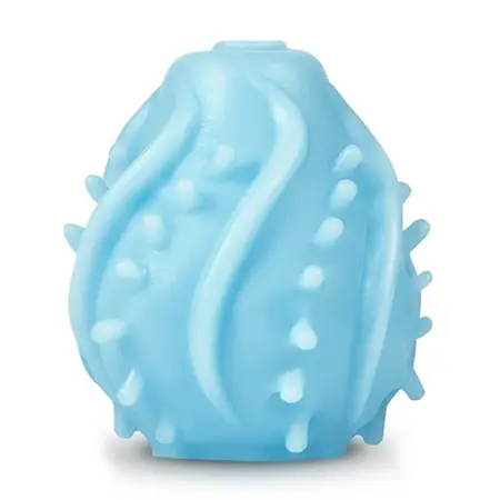 Gvibe G-Egg Blue Intimate Egg with Vibrating System, Reusable TPE
