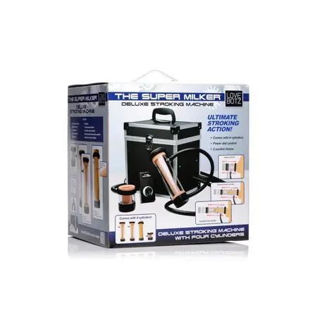 XR Brands Super Milker Deluxe Automatski Multi-Cilindrični Stroker Sistem