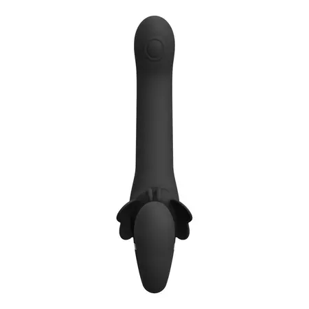 VIVE Satu Black - Pulse-Wave & Multi-Motor Intimate System, Strapless Design