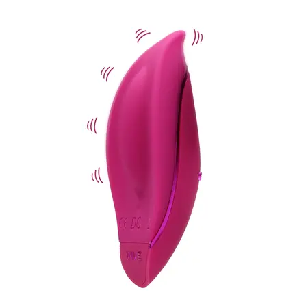 VIVE MINU Lay-On Massager Pink - 10 Vibration Modes, Waterproof Design