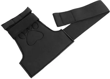 OUCH! Neoprene Puppy Paw Gloves Blue - Comfort Fit Roleplay Mitts